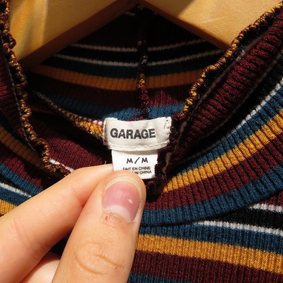 Ribbed Crop Top from Garage - Picture 4 of 9